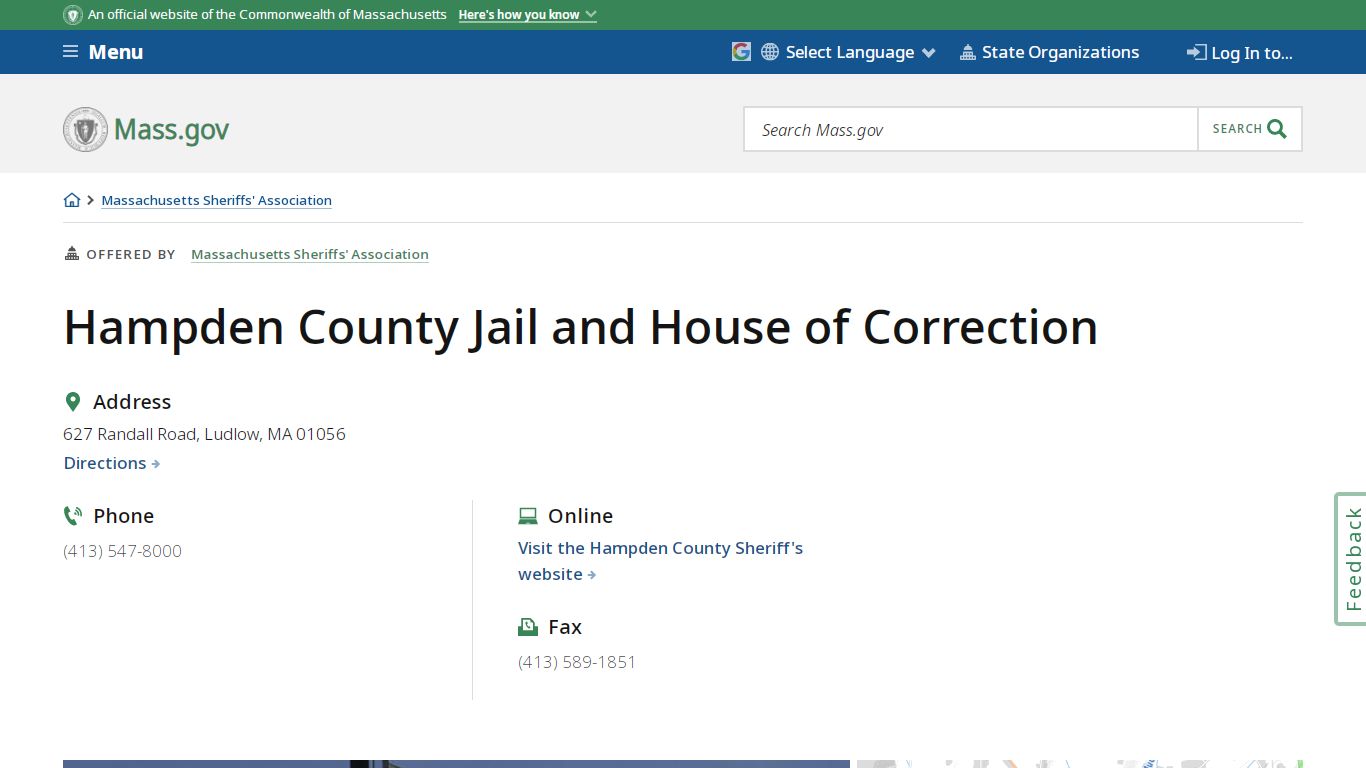 Hampden County Jail and House of Correction | Mass.gov